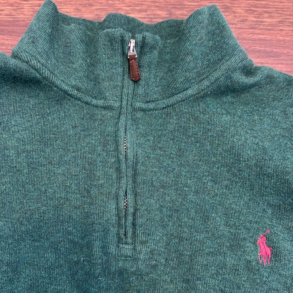 Polo quarter zip pull over - Picture 4 of 6